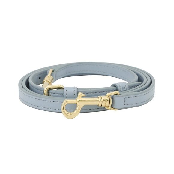 CELINE Cuir Triomphe 2-Way Vanity Shoulder Bag Size Mini Leather Light Blue ... - Picture 9 of 15